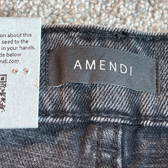 Amendi Ted Black Stone Shorts Size 30 NWT - Picture 5 of 8